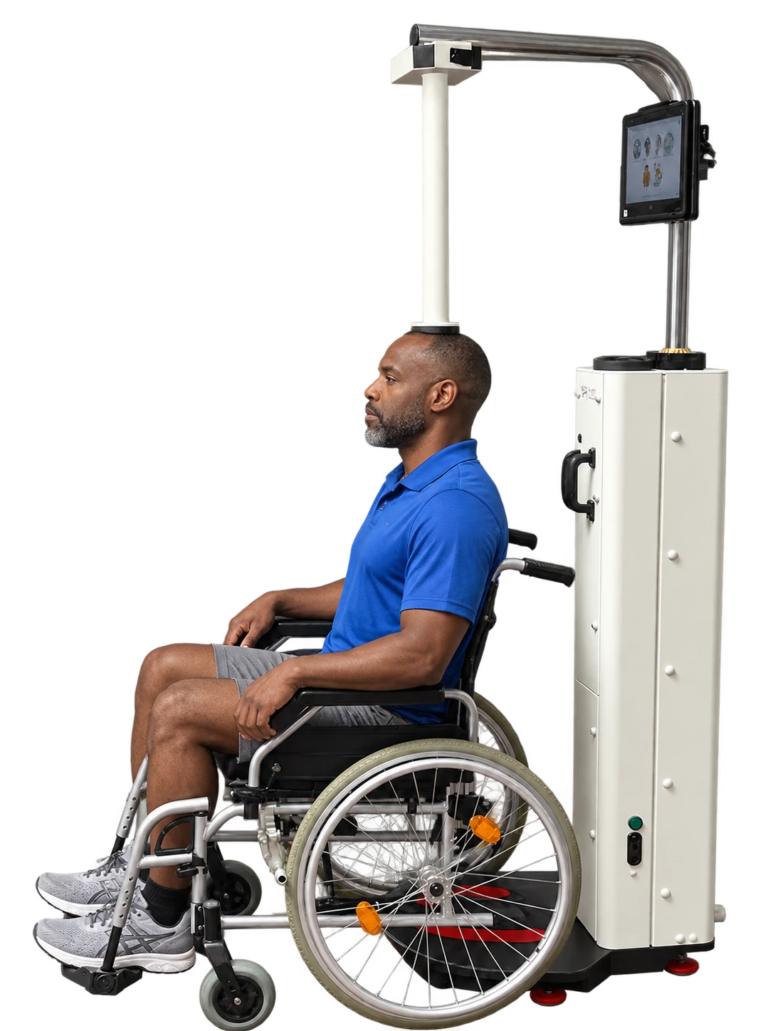 Configuration du Spineo pour un utilisateur en fauteuil roulant